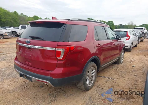 2017 Ford Explorer Xlt из США, поврежденный, VIN 1FM5K7D89HGD09716